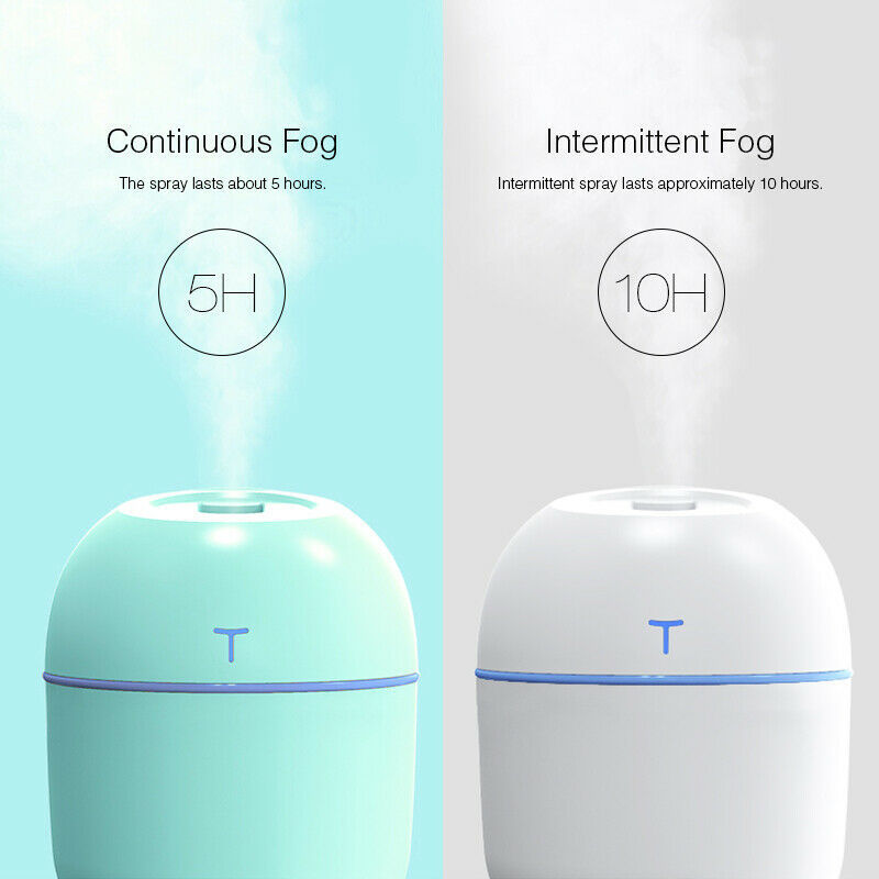 Air Humidifier Mini Ultrasonic USB Essential Oil Diffuser Car Purifier Aroma Anion Mist Maker For Home Car